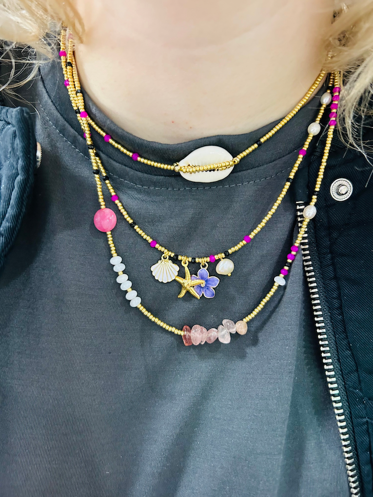 DIY | 3-in-1 ketting met rocailles