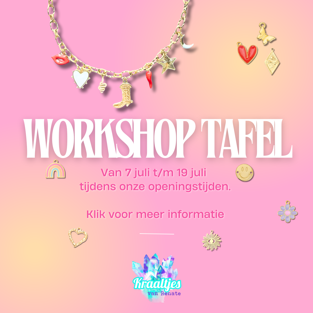 Kom naar onze workshop tafel!