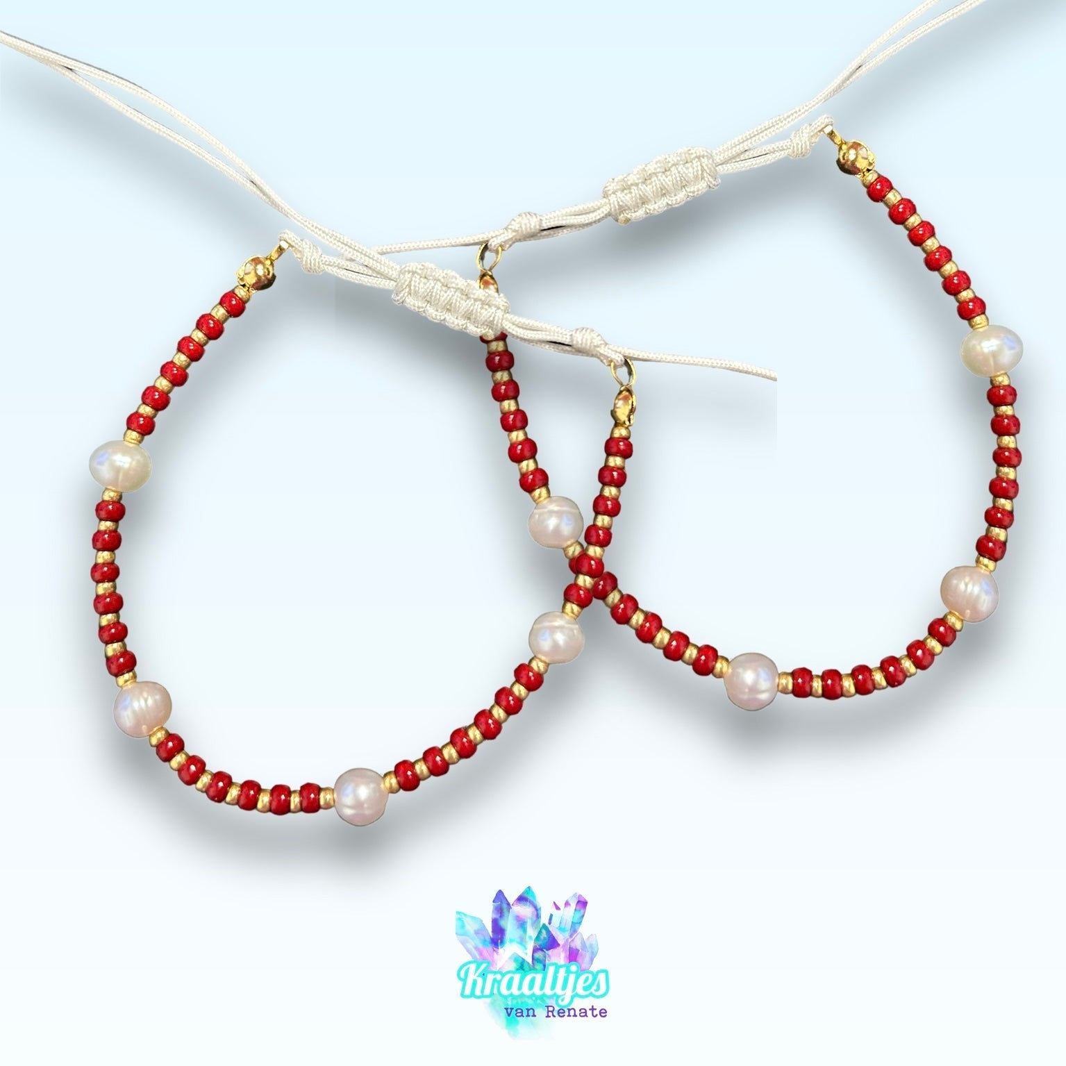 Beginnen met sieraden maken - Kalotjes met macrame