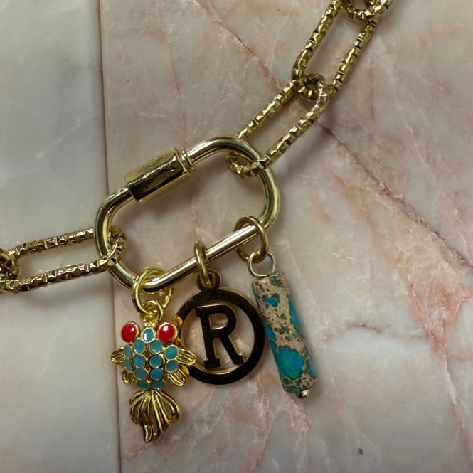 DIY | Bedelketting met tussenzetsel