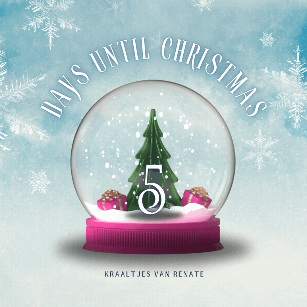 Nog 5 dagen - Oorbellen peyote vierkant