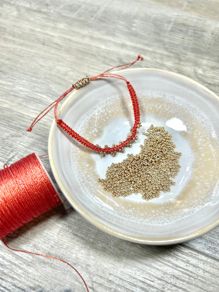 DIY | Macrame met kraaltjes