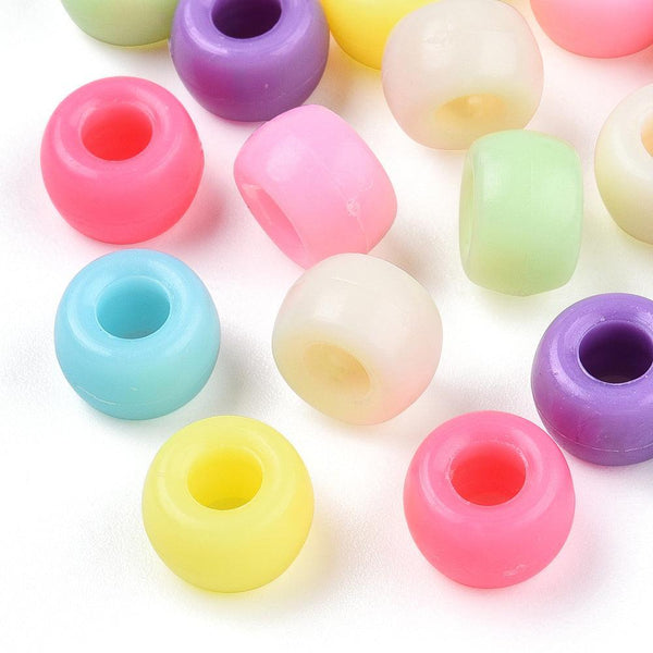 QUARKZMAN 1000 stuks ronde acrylkralen, kleuren AB 6 mm, kralen, bubble QUARKZMAN 1000 stuks ronde acrylkralen, kleuren AB 6 mm, kralen, bubble
