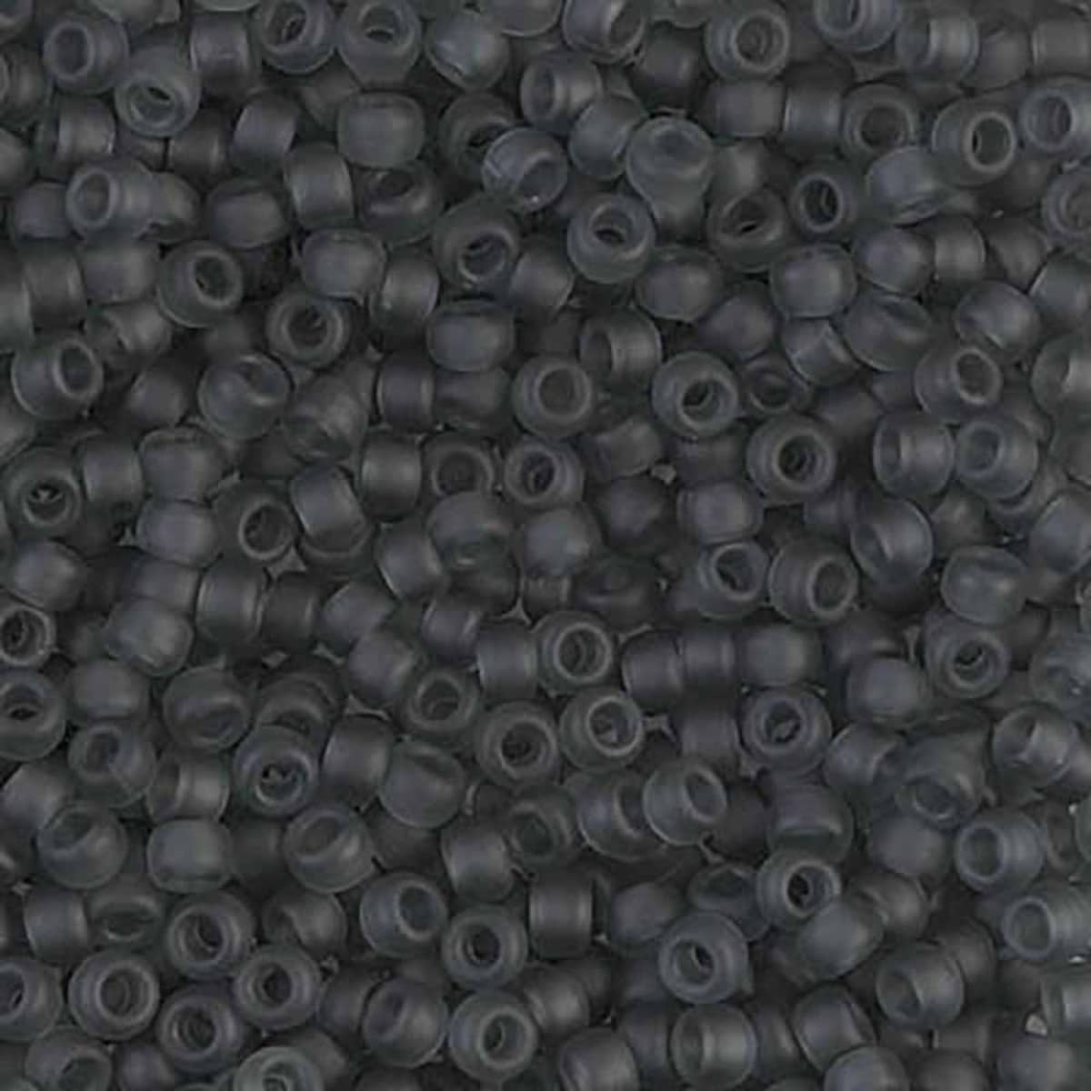 Miyuki rocailles 8-152F matt gray 8/0 (3mm) - 5 gram-Kralen-Kraaltjes van Renate