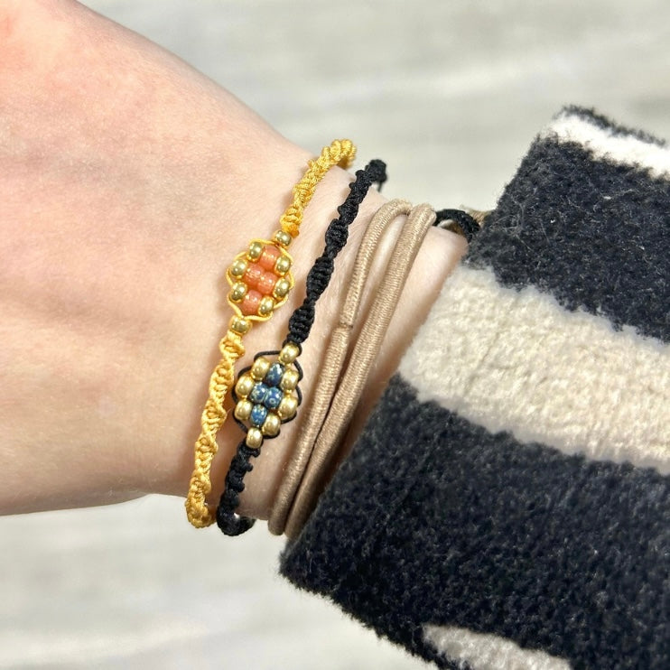 DIY | Twisted macrame met kralen
