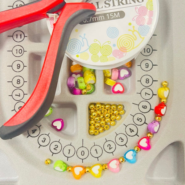 Beginnen met sieraden maken - Armbanden rijgen