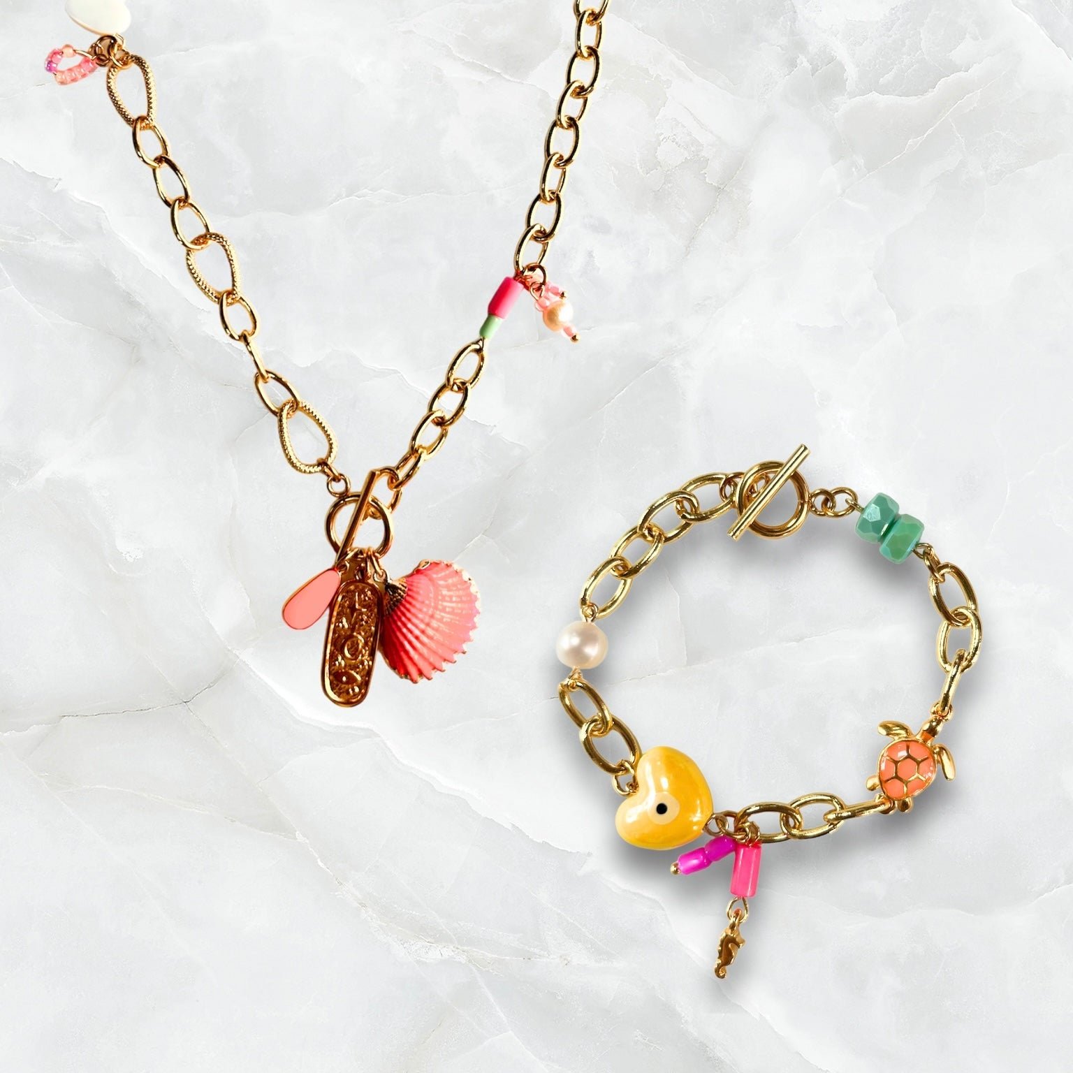 DIY | Schakel met zomerse kralen