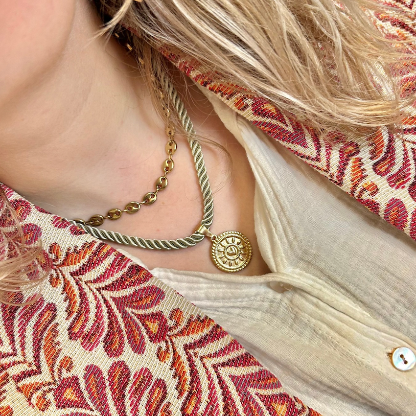 DIY | Ketting gedraaid koord