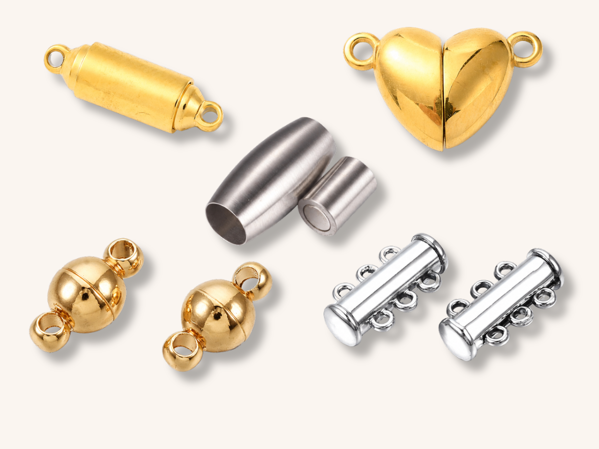 Magneet sluitingen voor sieraden