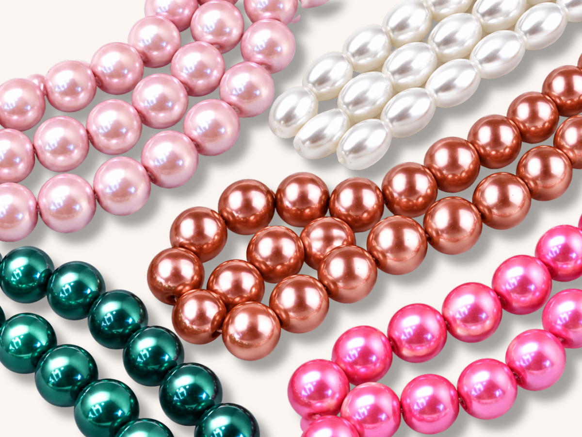 Glasparels: glas parels om zelf een parelketting te maken