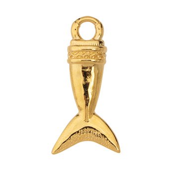 Bedel vin DQ 24K goud 28mm - per stuk