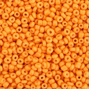 Amber orange rocailles 2mm -#47-Kraaltjes van Renate