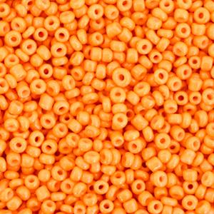 Neon orange rocailles 2mm -#101-Kraaltjes van Renate