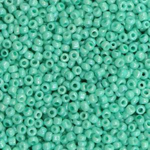Rocailles - #246 Teal green 2mm-Kralen-Kraaltjes van Renate
