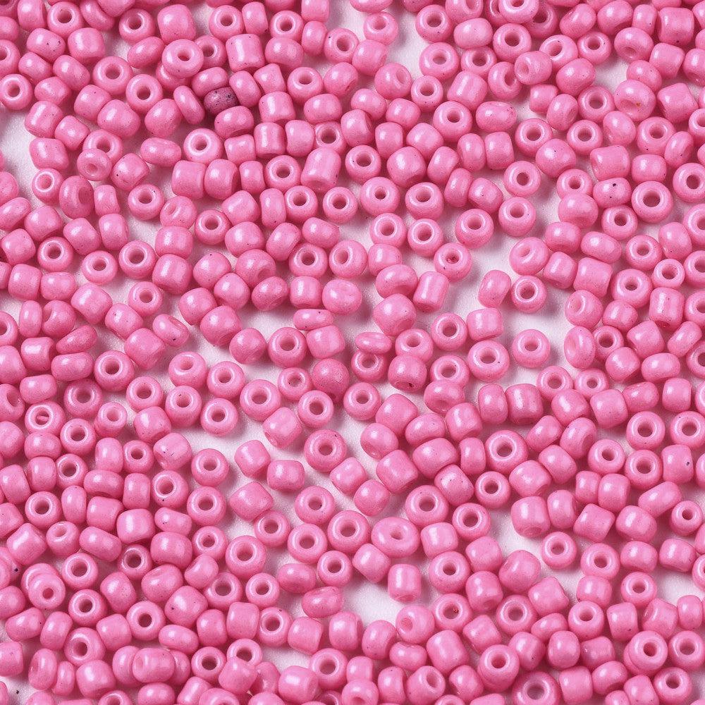 12/0 Rocailles - roze 2mm 12,5 gram-Kralen-Kraaltjes van Renate