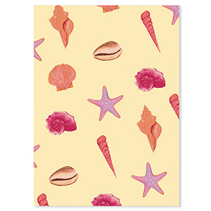 Sieraden Kaartje Zeeleven Multicolor 14.5x10.5cm - per stuk