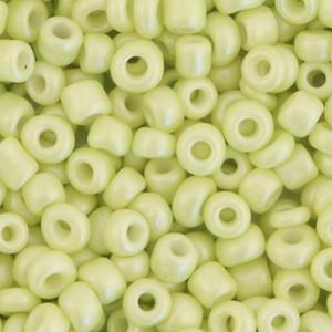 Luminary green rocailles 4mm - #34-Kraaltjes van Renate