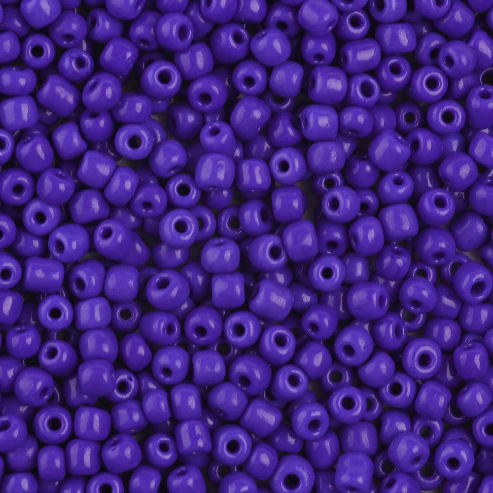 6/0 Rocailles - blue/purple 4mm-Kralen-Kraaltjes van Renate