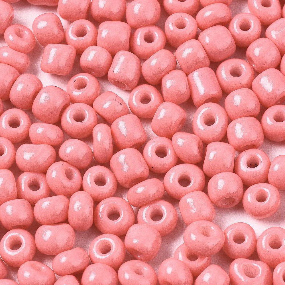 6/0 Rocailles - indian red 4mm-Kralen-Kraaltjes van Renate