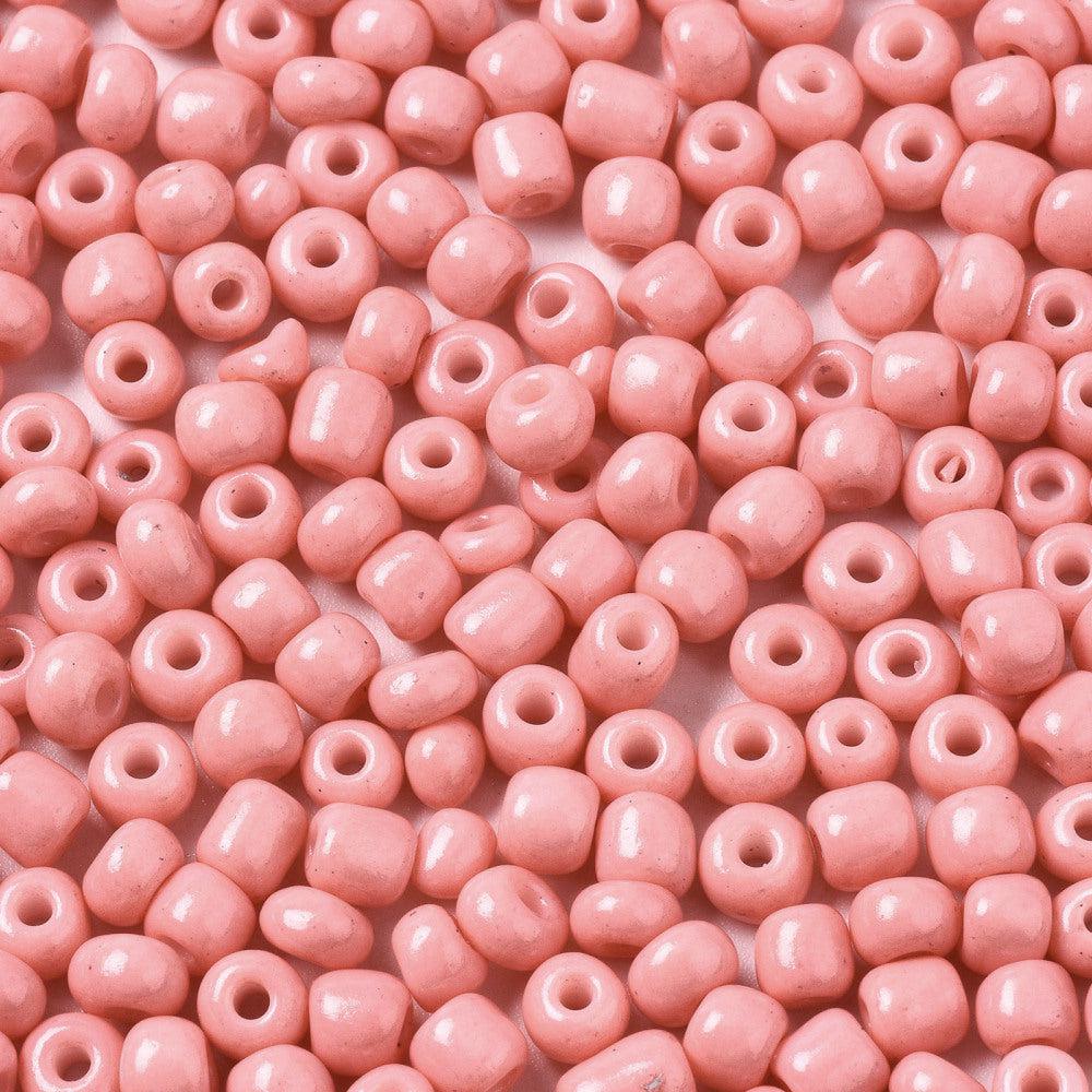 6/0 Rocailles - light coral 4mm-Kralen-Kraaltjes van Renate