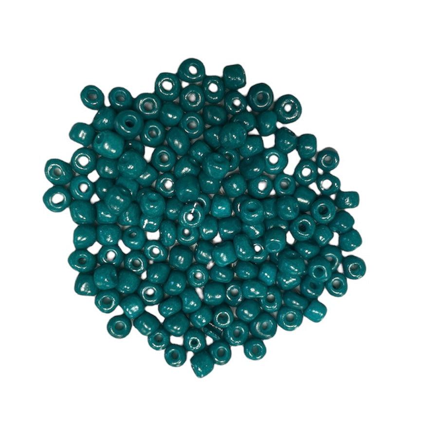 6/0 Rocailles - mos green 4mm-Kralen-Kraaltjes van Renate