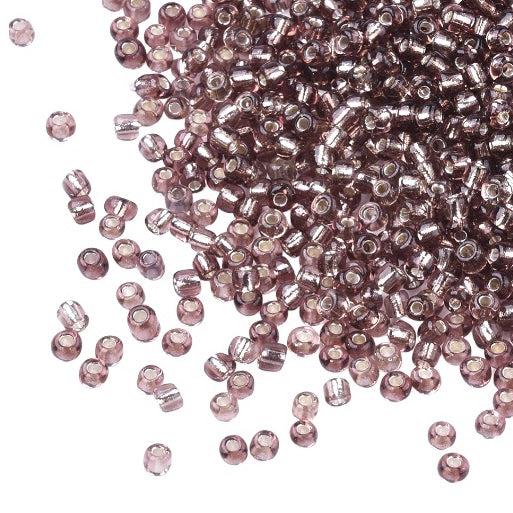 6/0 Rocailles - rosy brown 4mm-Kralen-Kraaltjes van Renate