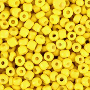 Cyber yellow rocailles 3mm -#86-Kraaltjes van Renate