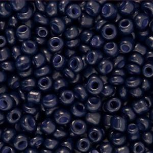 Rocailles glas Dark blue 8/0 (3mm) - 20 gram-Kraaltjes van Renate
