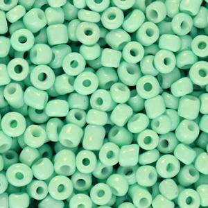 Green ash rocailles 3mm -#65-Kraaltjes van Renate
