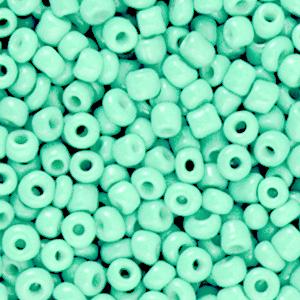 Mint turquoise rocailles 3mm -#102-Kraaltjes van Renate