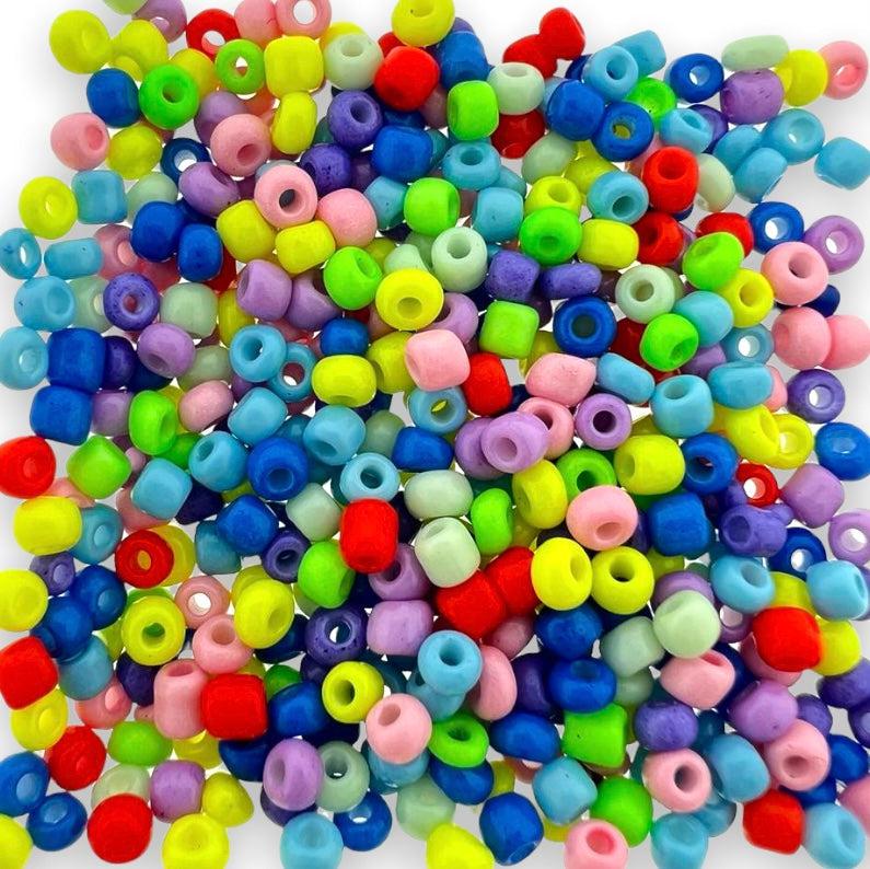 8/0 Rocailles - #290 Mix basic colors 3mm-Kralen-Kraaltjes van Renate
