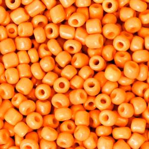 Neon orange rocailles 3mm -#88-Kraaltjes van Renate