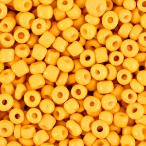Radiant yellow rocailles 3mm -#87-Kraaltjes van Renate