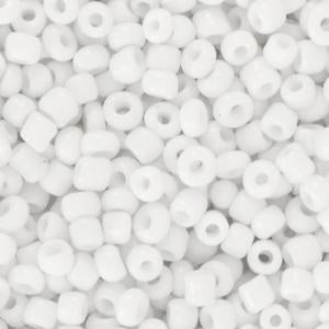 Wit rocailles 3mm -#56-Kraaltjes van Renate
