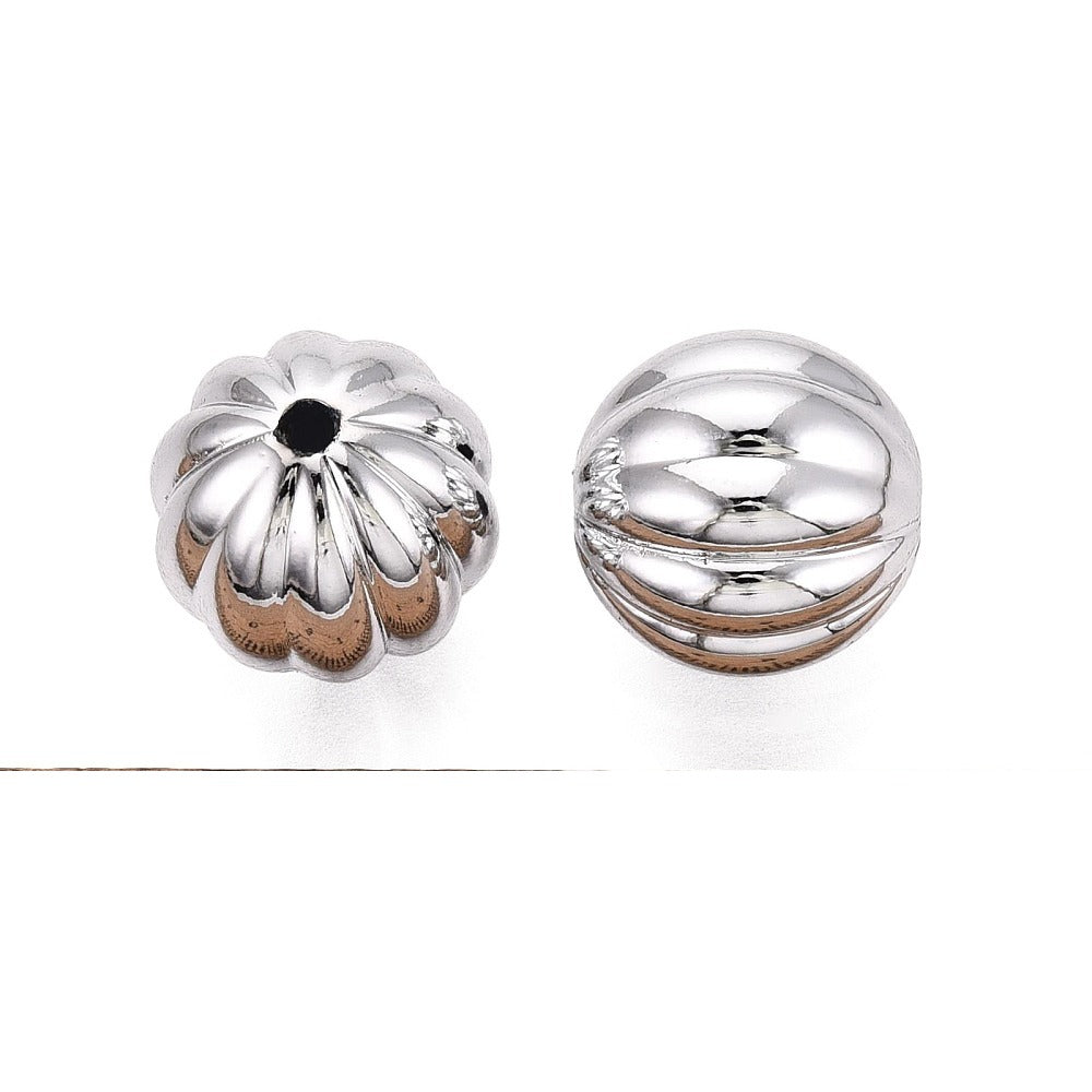 Acryl Kraal Rond Zilver 17mm - per stuk-Kralen-Kraaltjes van Renate