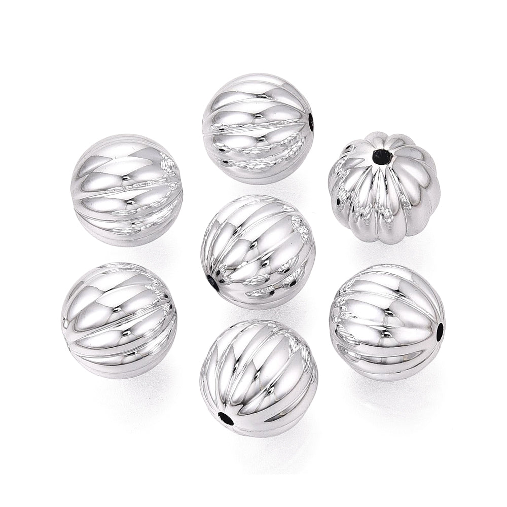 Acryl Kraal Rond Zilver 17mm - per stuk-Kralen-Kraaltjes van Renate