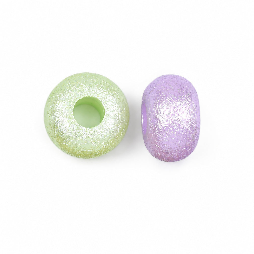 Acryl Kralen Edelsteen Look Rondel Multicolor 13.5x8mm - 30 stuks-Kralen-Kraaltjes van Renate