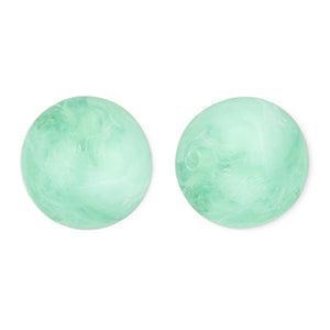 Acryl Kralen Marble Rond Mintgroen 16mm - per stuk-Kralen-Kraaltjes van Renate