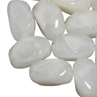 Acryl Kralen Nugget Crème 21mm - per stuk-Kralen-Kraaltjes van Renate