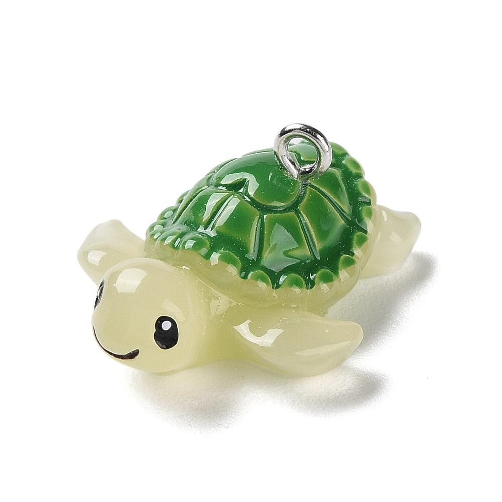 Acryl bedel schildpad 12.5x26x21.5mm-bedels-Kraaltjes van Renate