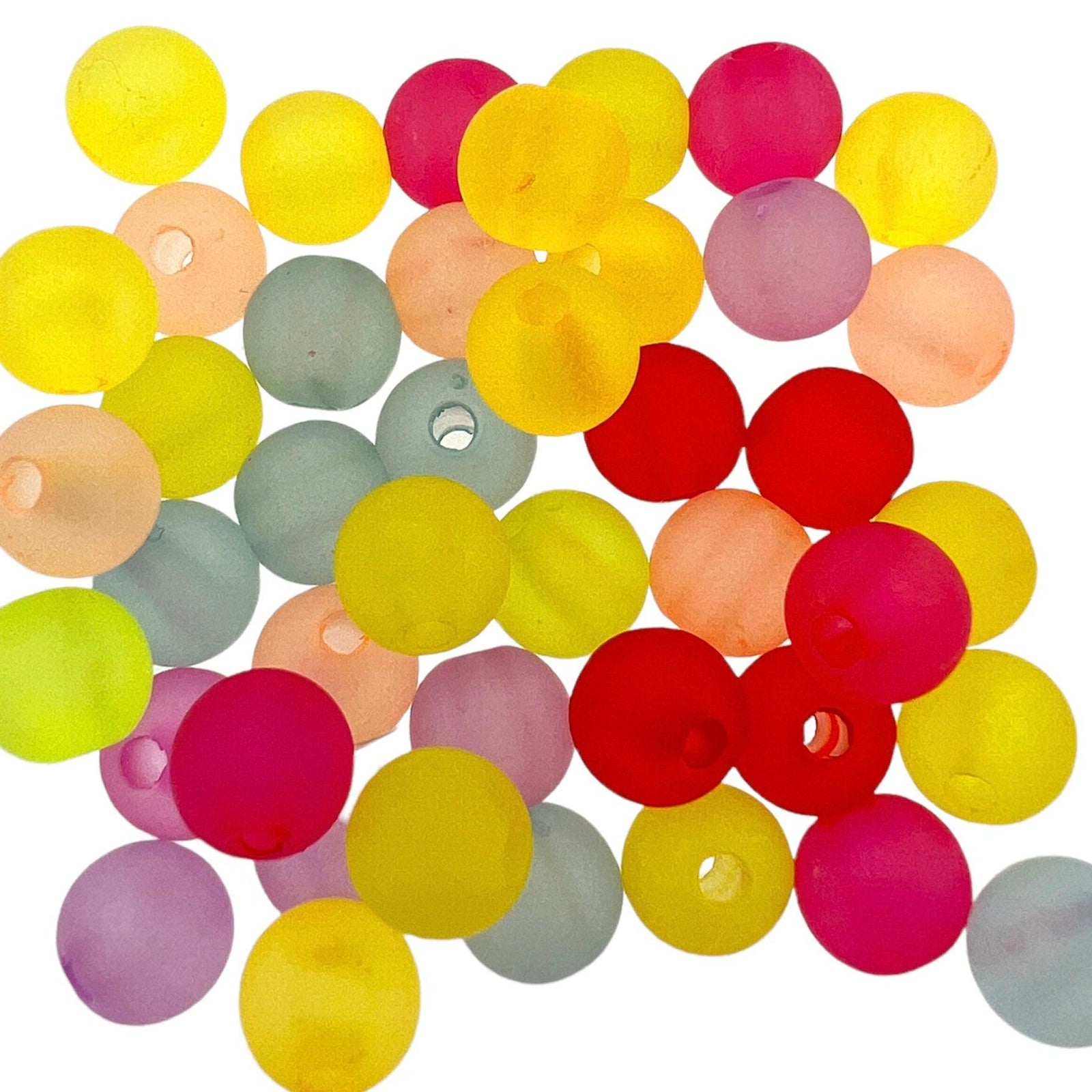 Acryl gekleurde kralen 8mm- 40 stuks-Kralen-Kraaltjes van Renate