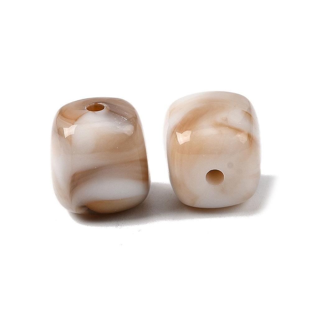 Acryl kraal Vierkant Wit 17mm - per stuk-Kralen-Kraaltjes van Renate