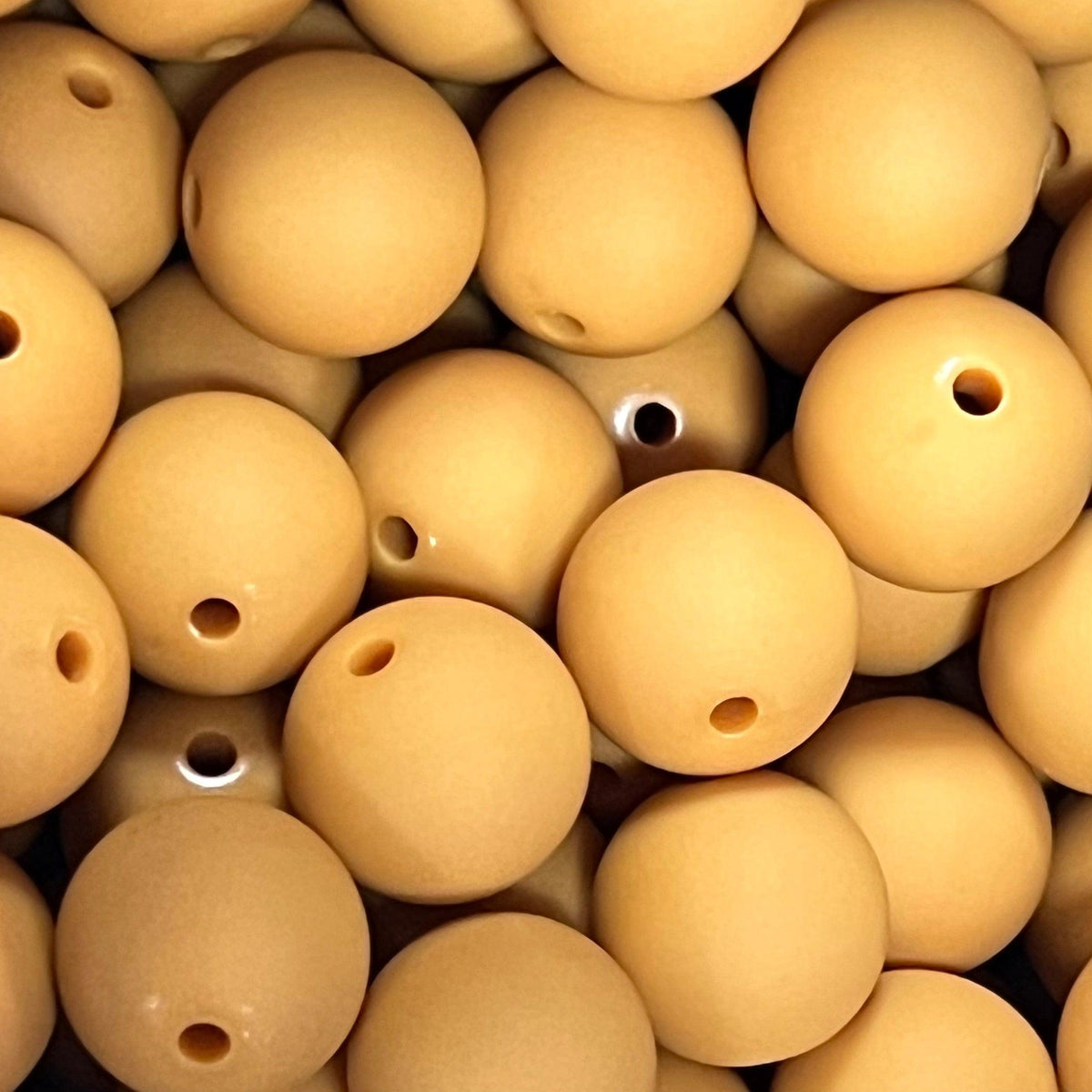 Acryl kraal rond matt Terracotta 14mm - per stuk-Kralen-Kraaltjes van Renate