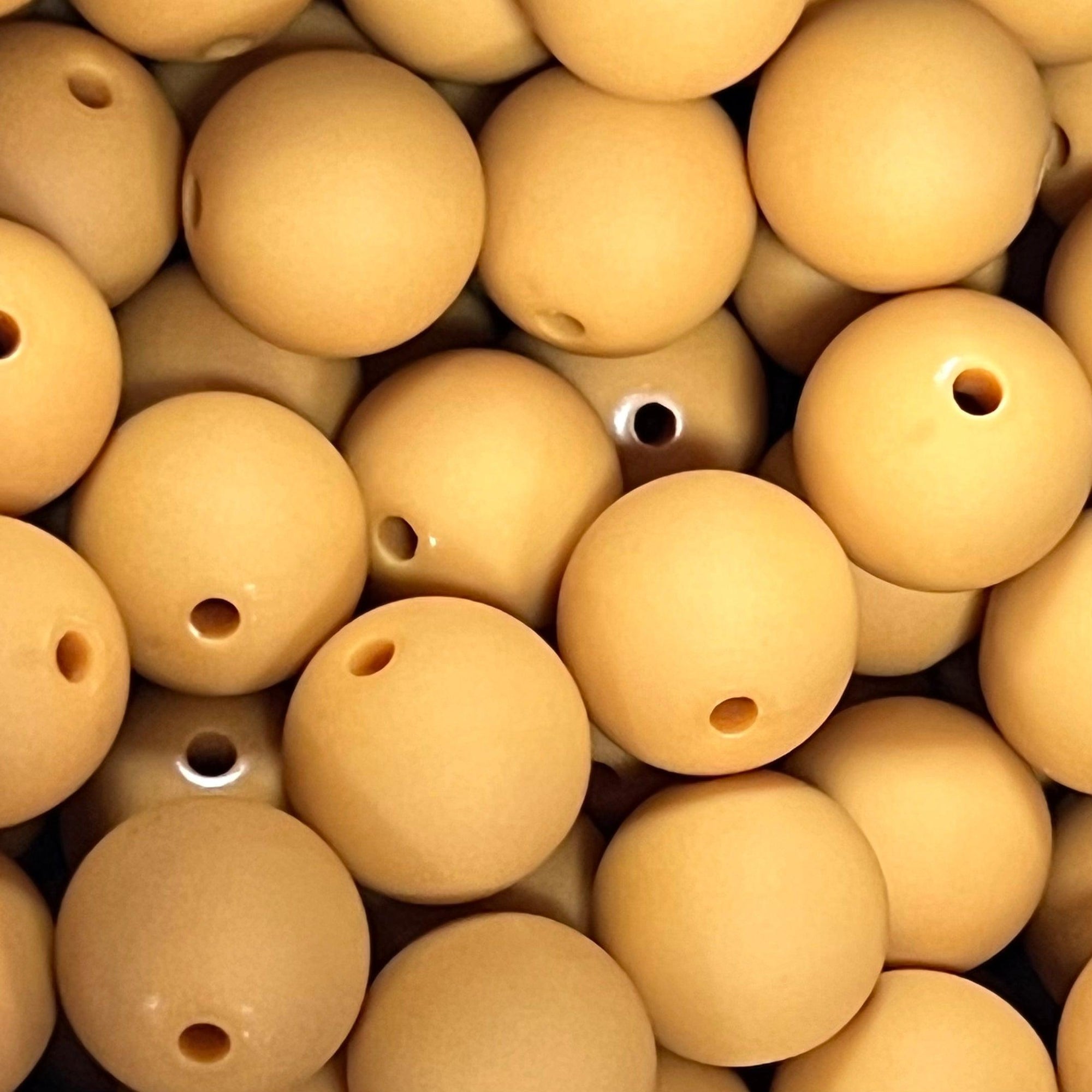 Acryl kraal rond matt Terracotta 14mm - per stuk-Kralen-Kraaltjes van Renate