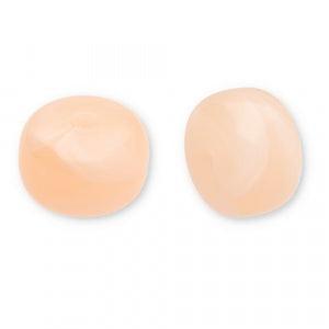 Acryl kraal rondel Cream Yellow 14x9mm - per stuk-Onderdelen-Kraaltjes van Renate