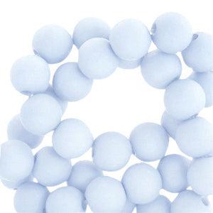 Acryl kralen Blissful blue 4mm - ±100 stuks-Kralen-Kraaltjes van Renate