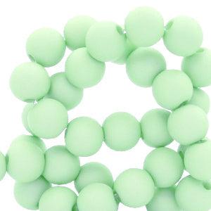 Acryl kralen Green ash 6mm - 50 stuks-Kralen-Kraaltjes van Renate