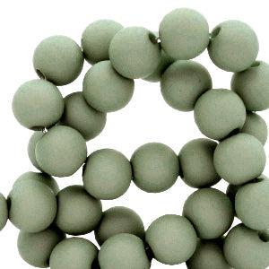 Acryl kralen Iceberg green 4mm - 100 stuks-Kralen-Kraaltjes van Renate