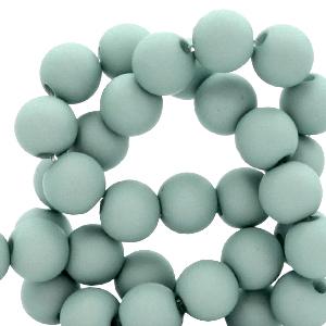 Acryl kralen Light pagoda blue 4mm - 100 stuks-Kraaltjes van Renate