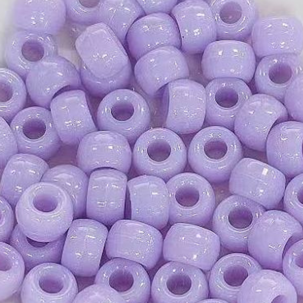 Acryl kralen Ø4mm barrel 9mm violet - per 40 stuks-Kralen-Kraaltjes van Renate